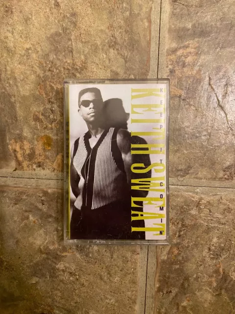 Keith Sweat Keep It Comin' Cassette Tape 1991 Elektra