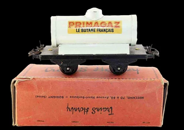 Train O HORNBY TANK WAGON Motor SHELL Spirit / jouet ancien antique toy