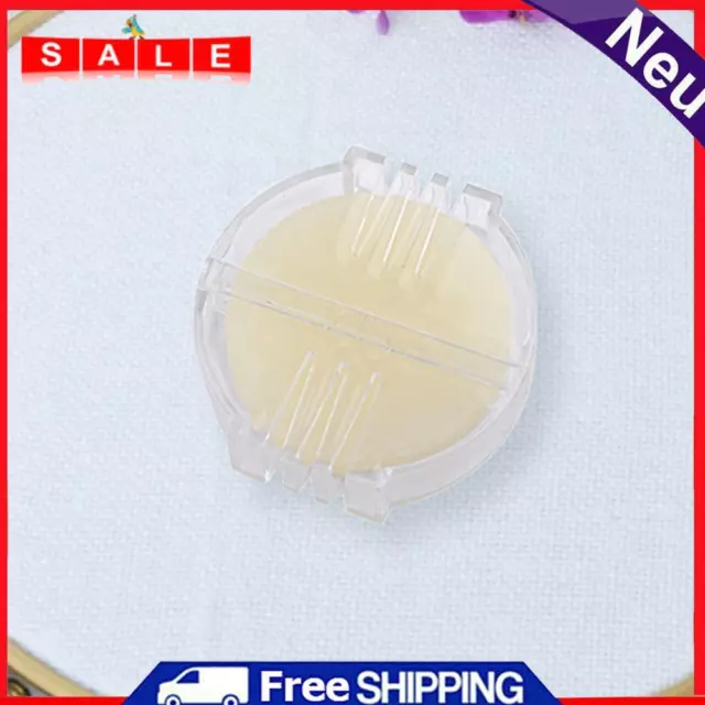 Beeswax Block with Clear Box Water-soluble Embroidery Thread Wax Sewing Supplies