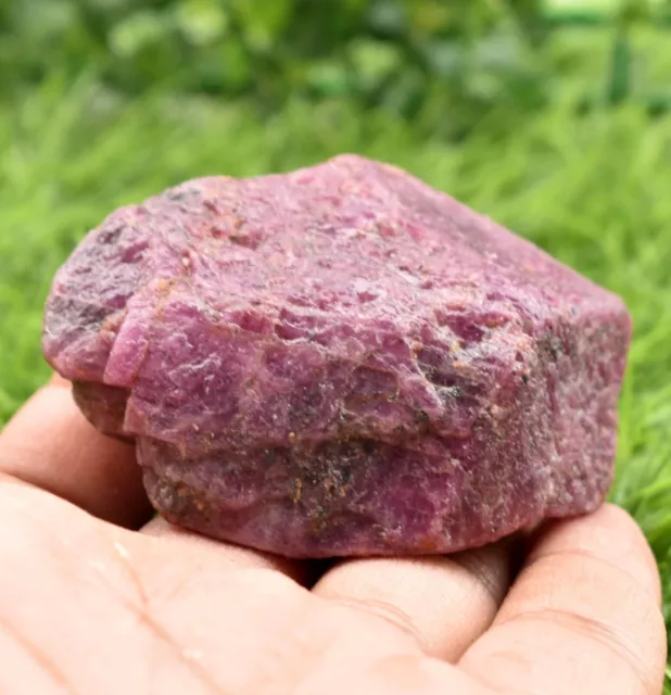 AAA Natural Certificado Mozambique Rubí Rough Suelto Piedra Preciosa Rough 855CT 2