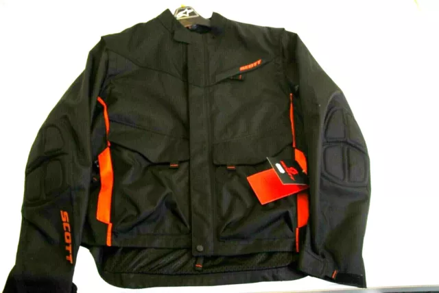 Scott Adventure Veste 2254971009009 Noir Orange
