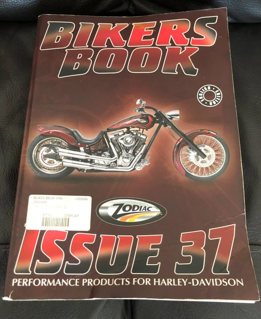 BIKERS BOOK ISSUE 37 by Zodiac HarleyDavidson motorbike parts