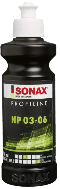 SONAX Profiline Nano Polish 03-06 Garanti sans Silicone 208141 250ml