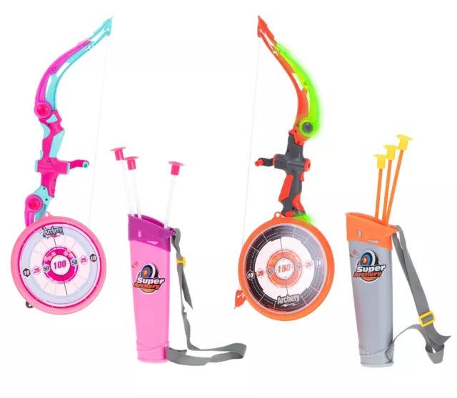 Kinder Bogenschießen Bogen und Pfeile Kinderspielzeug Set Archery für Jungs