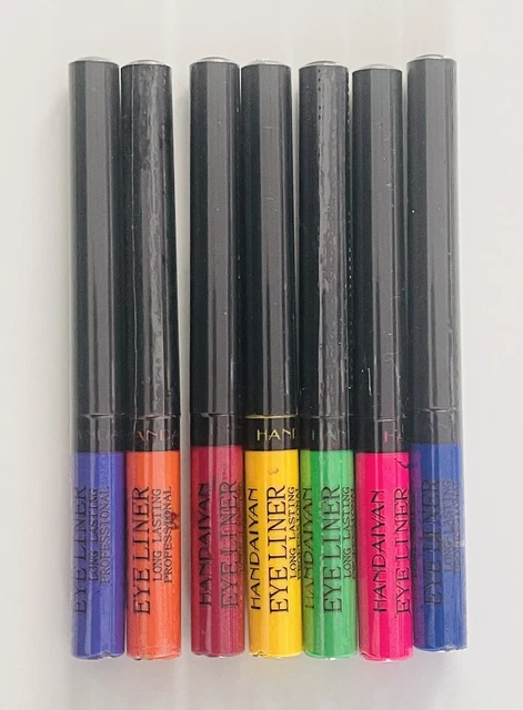 7 Handaiyan Matt Flüssiger Eyeliner Farbe Wasserdichte Stifte Langlebiges Augen Make-up