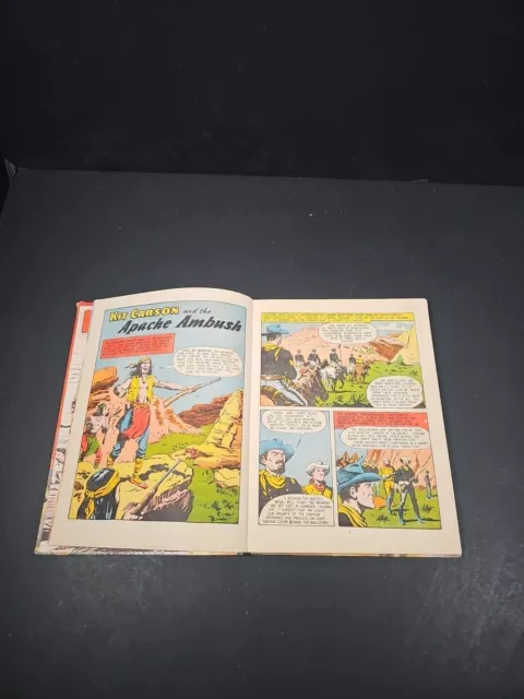 Rare Kit Carson's Cowboy Annual 1957 Collectable childrens Fleetway press book 3