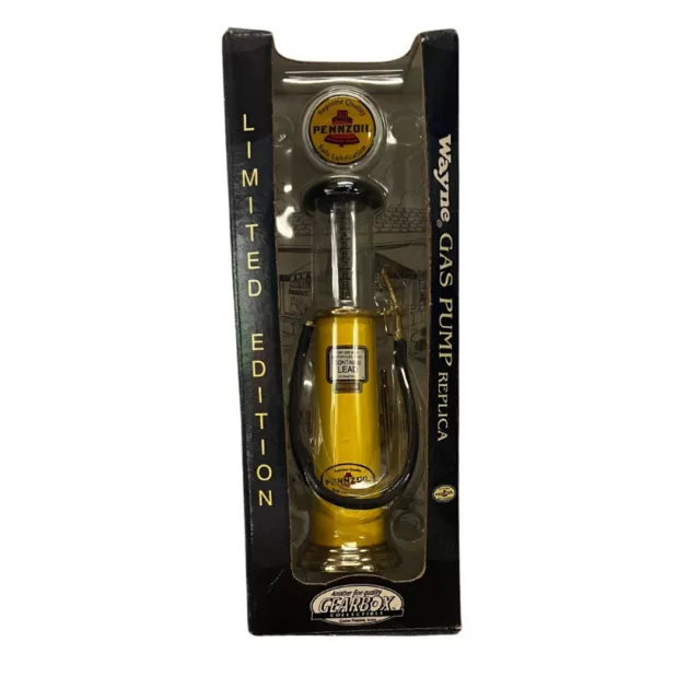 Gearbox Limited Edition Pennzoil Wayne Gas Pump Die-cast Replica