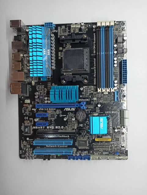 M5a970 ASUS M5A97 EVO R2.0 Motherboard Socket AM3+ (ATX, AMD CrossFireX, AMD ...