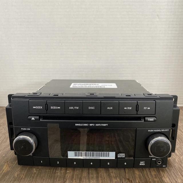JEEP DODGE CHRYSLER OEM AM FM Radio Stereo MP3 CD Player Receiver - P0509113AC