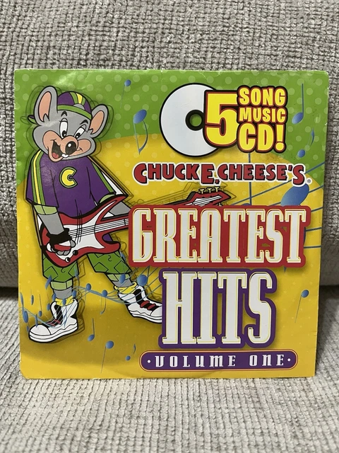 RARE HTF CHUCK E. Cheese's Greatest Hits CD Vol 1 2011 Jeux de pizza ...