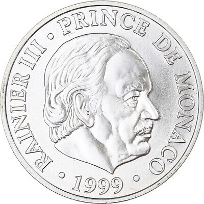 [#386969] Monnaie, Monaco, Rainier III, 50e anniversaire de règne, 100 Francs, 1