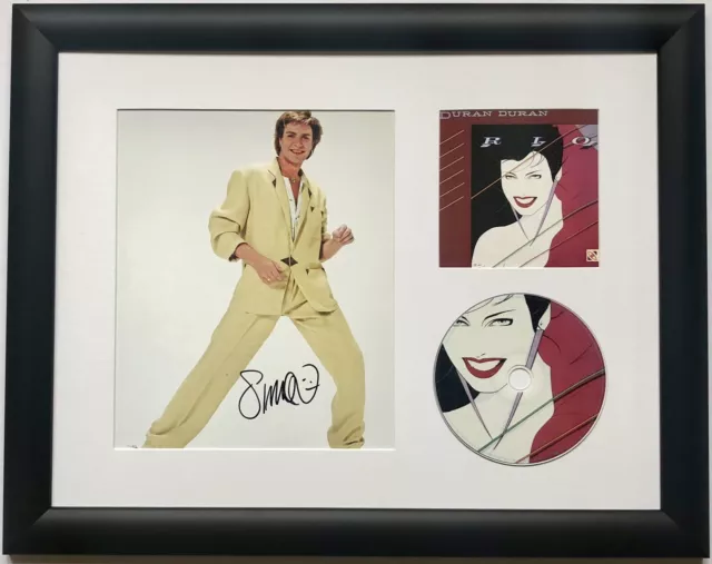 Simon Le Bon / Duran Duran / Signed Photo / Autograph / Framed / COA