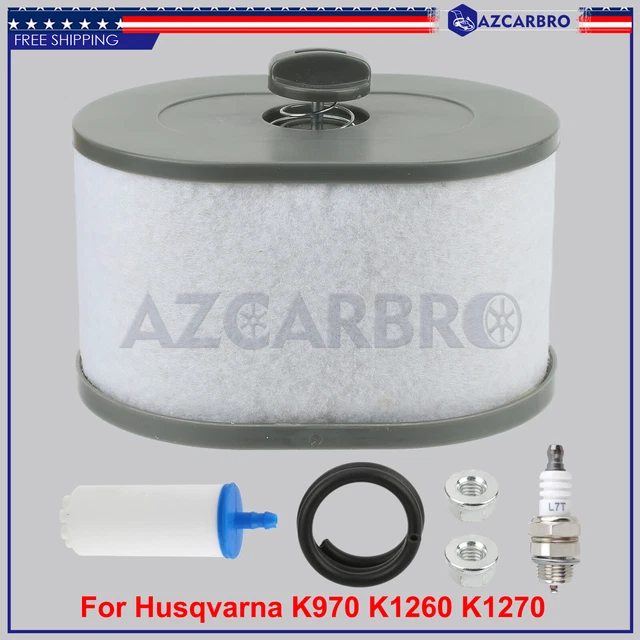AIR FILTER TUNEUP Kit for Husqvarna K970 & K1260 Concrete CutOff Saw