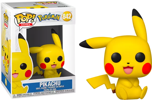 Funko POP! Games: Pokemon Pikachu Waving Diamond 3.75-in Vinyl Figure  GameStop Exclusive