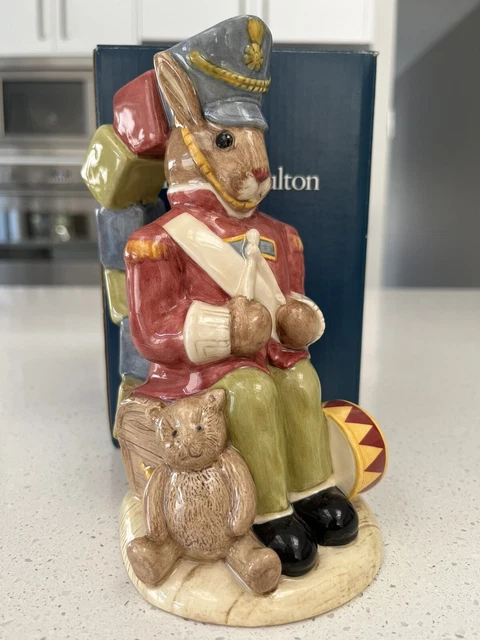 VERY RARE ROYAL Doulton - Toy Soldier Bunnykins D7185 Toby Jug LIMITED ...