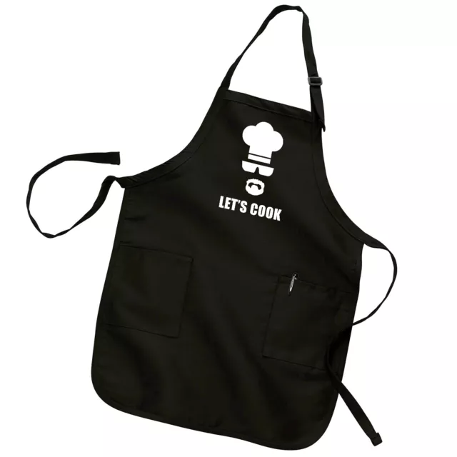 Let's Cook Breaking Bad BBQ Grilling Cooking Funny Walter White Chef Dad Apron