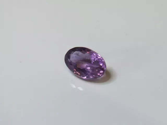Natural earth-mined amethyst oval gemstone...8.7 carat