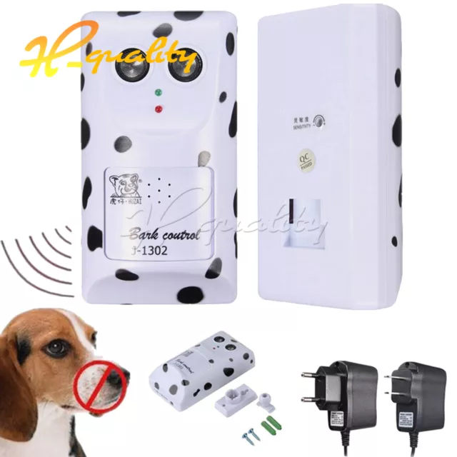 Ultrasonic Stop Control Dog Anti Barking No Bark Silencer Hanger Training Device