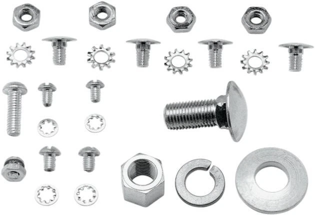 Colony Wheel Hub Outer Cover Screw Kit Cadmium-plated #8201-10 Harley Davidson