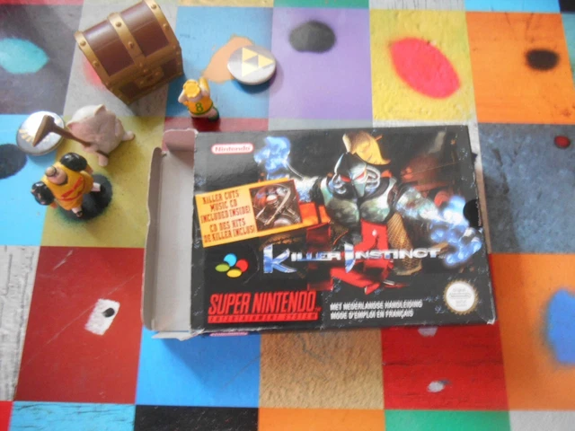 -- _ bOite  viDe  _  KILLER  INSTINCT  ~ FAH ~ NINTENDO 1995  ** -
