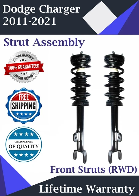 Premium OE Front Struts For 2011-2021 Dodge charger RWD Lifetime Warranty Premium OE Front Struts For 2011-2021 Dodge charger RWD Lifetime Warranty