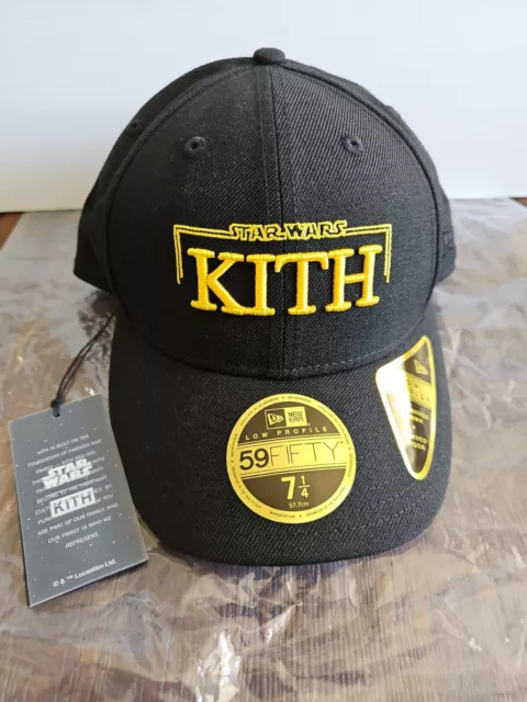 KITH STAR WARS Logo New Era 59Fifty Low Profile Cap Size 7 1/4 New