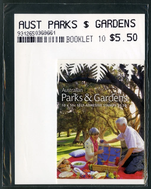 AUSTRALIA 2009 Parks & Gardens Booklet S/A 10x55c SB330 Unopened AP Package MNH