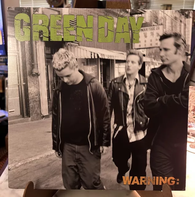 GREEN DAY Warning 7 Record Green Marble Colored Vinyl MINT LIMITED to 500