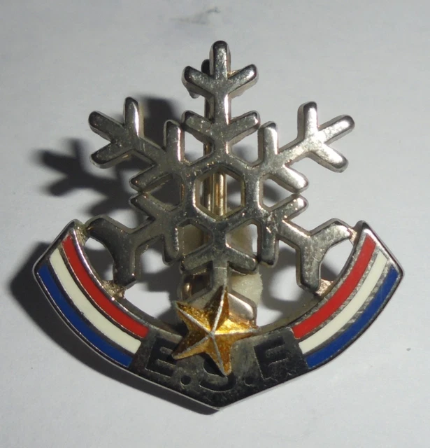 Insigne Étoile Ski Andorre - 3e Étoile École De Ski - Pin's Sport D'hiver