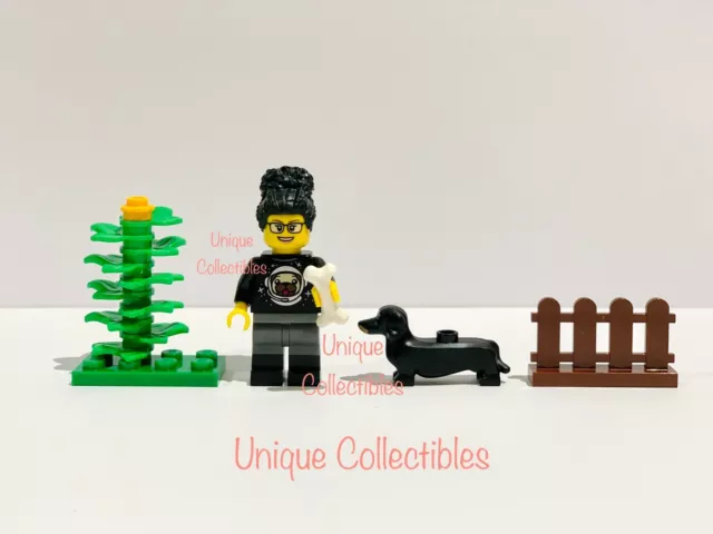 LEGO Black Dachshund 'Weiner Dog' Minifig - The Minifig Club