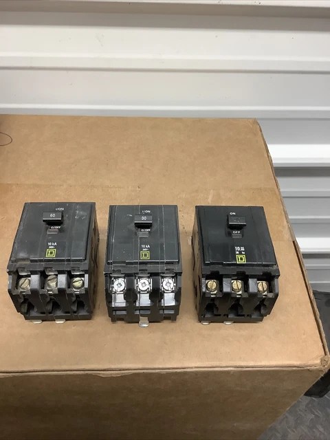 D Square Circuit Breakers