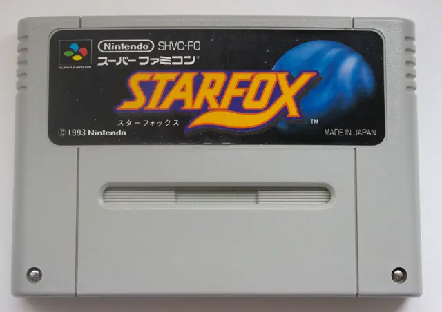 Nintendo Super Famicom Starfox Japan SFC SNES