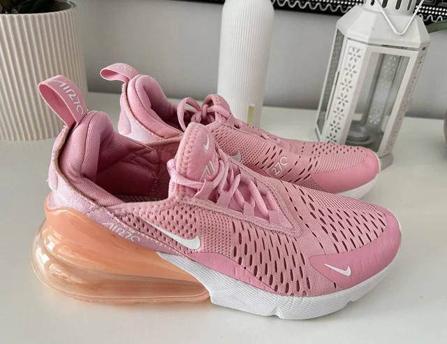 NIKE AIR MAX 270 Retro Pink White gorgeous trainers sneakers in