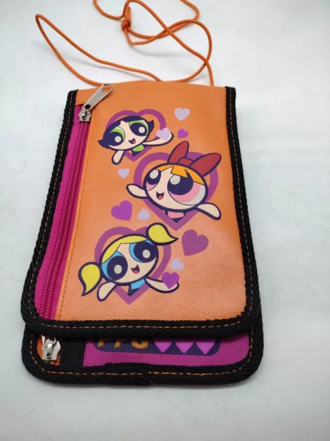 Power Puff Girls Crossbody Purse Wallet