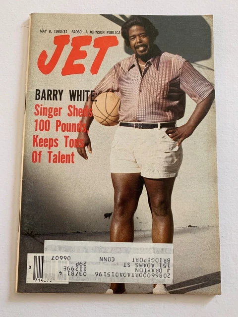 Jet Magazine May 8, 1980 Barry White: Singer Sheds 100 pounds, Keeps Tons Of Tal