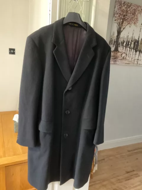 MENS HAMMERSLEY CROMBY wool Cashmere Coat 42