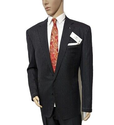 BNWT Ralph Lauren Purple Label Drake Hand Made Custom Fit Suit 46L W40 RRP £2079