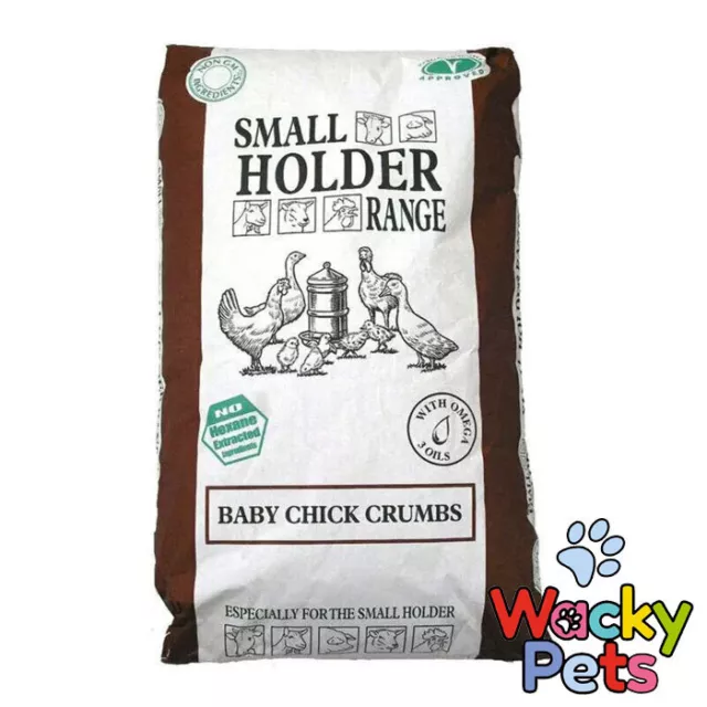 CHICK CRUMBS POULTRY FEED Allen & Page Baby Chick Crumbs 20kg x 1 or 2 Sacks