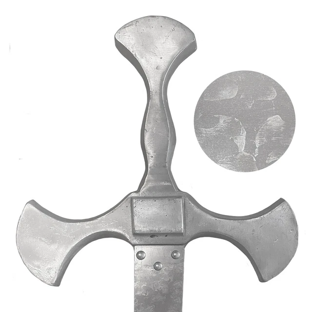 Espada de caballero Plata para adultos decorativa 116 cm metal Ritterheim 2