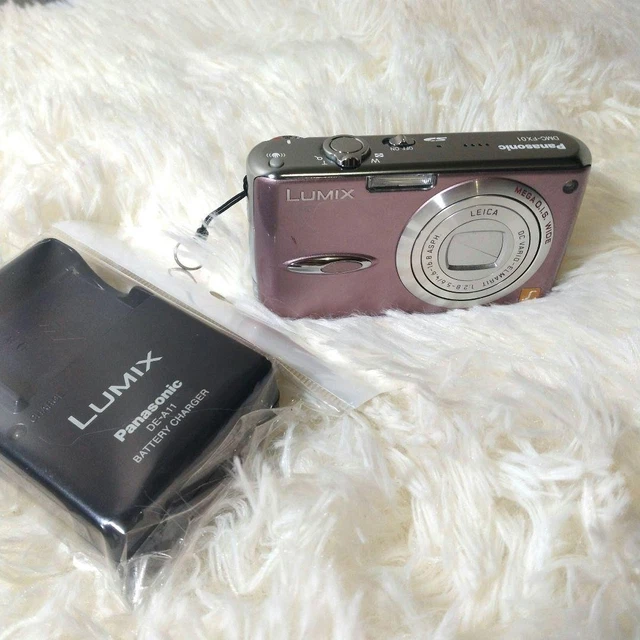 PANASONIC DMC-FX01 PINK Compact Digital Camera Used