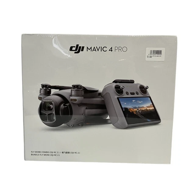 DJI DRONE MAVIC 4 Pro 512GB Creator Combo with DJI RC Pro 2 WAM005 ...