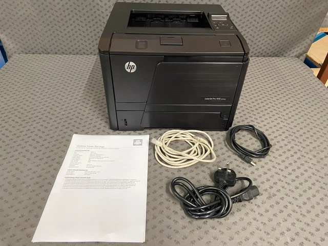 HP LASERJET PRO 400 M401dne * Duplex * Network * Laser Printer Inc ...