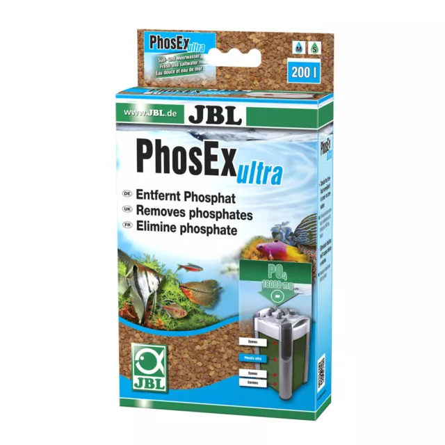 JBL Phosex Ultra 340g - Phosphate Filtre Matériau de Filterzusatz Soins D'Eau