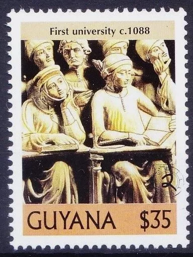 Guyana 2000 montada, milenio, 1088 primera universidad moderna de Bolonia