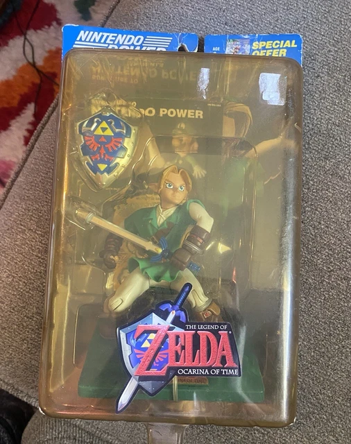NINTENDO POWER LEGEND Of Zelda Ocarina Of Time Link Action Figure *rare
