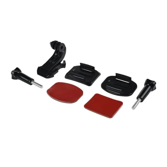 Camera Helmet Front Mount Adhesive Kit for 3 2 1 Black B3N8