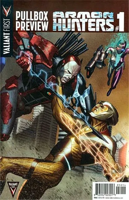 Valiant First Pullbox Preview - Armor Hunters #1 Rare 2014 Promo Giveaway Nm