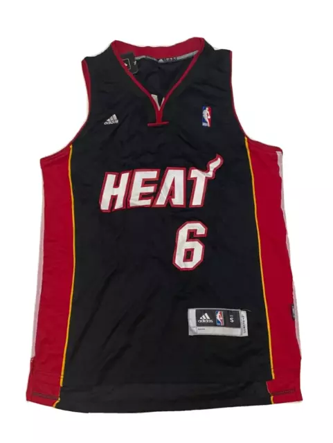 Camiseta deportiva de baloncesto de James NBA Miami Heat #6 de Adidas talla S M L XL