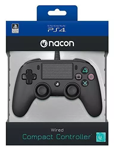 Nacon Wired Compact Controller Black /PS4 - New PS4 - I7332z