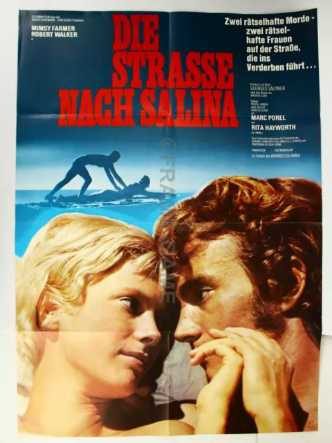 Original Filmposter Filmplakat A1  die Strasse nach Salina Mimsy Farmer